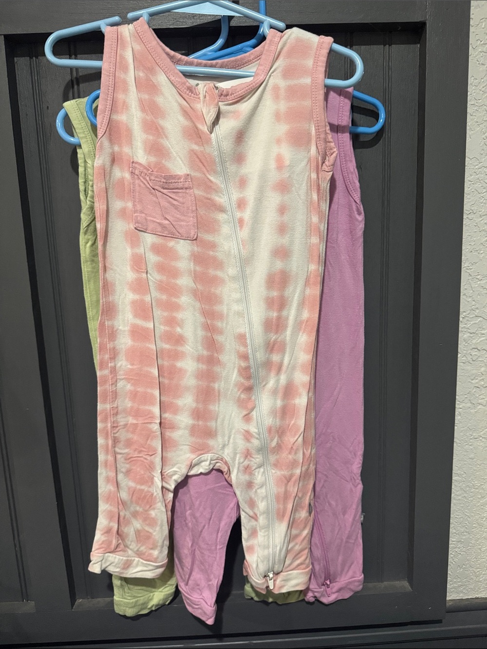 LOT 3 Kyte BABY Sleeveless Rompers